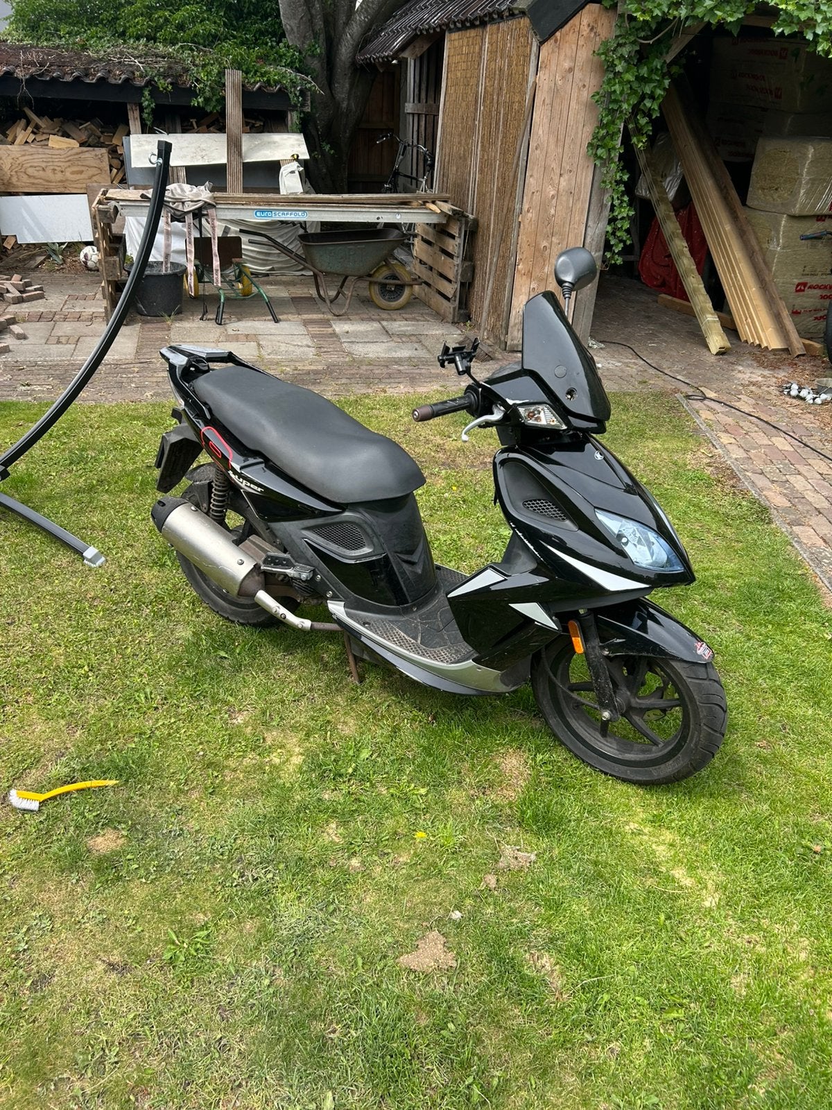 Kymco super 8 50cc brom, Ophalen, Gebruikt, Maximaal 45 km/u, Benzine