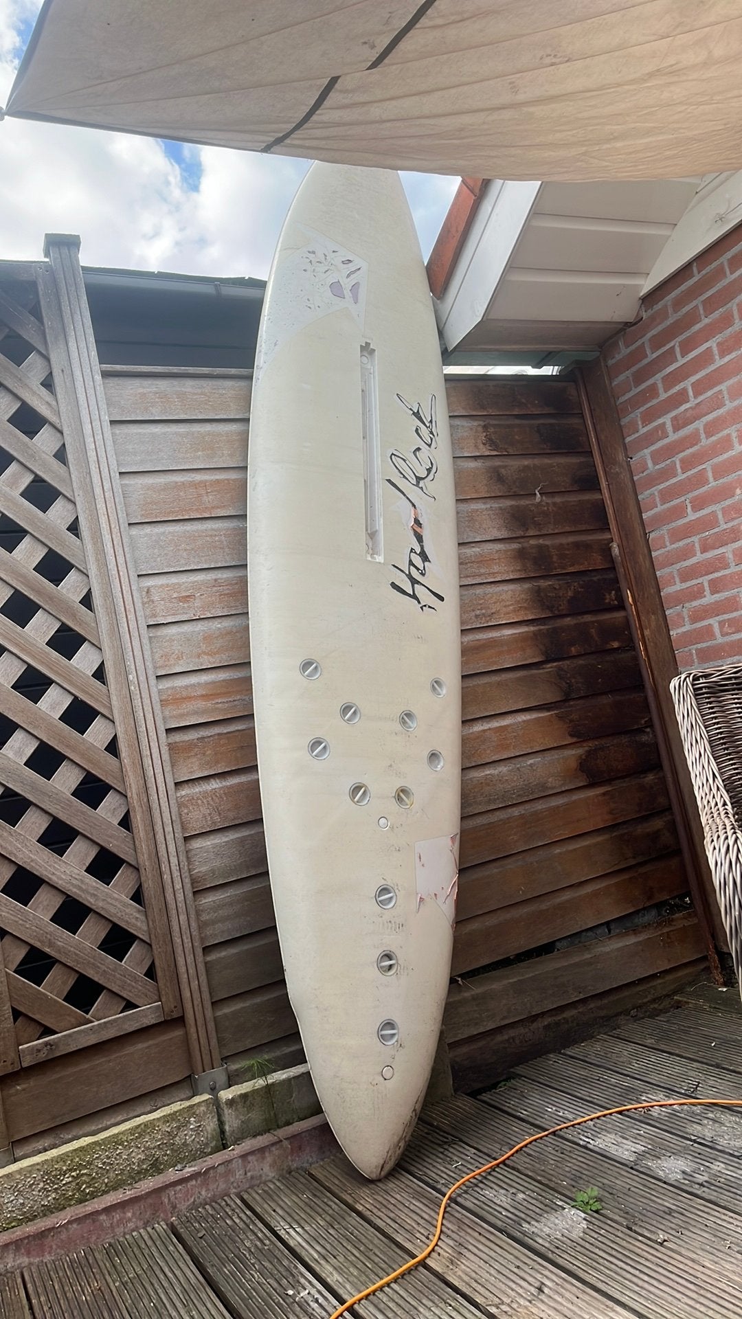 Surfplank surfboard windsurf 280cm, Ophalen, Gebruikt, Wingsurf-board