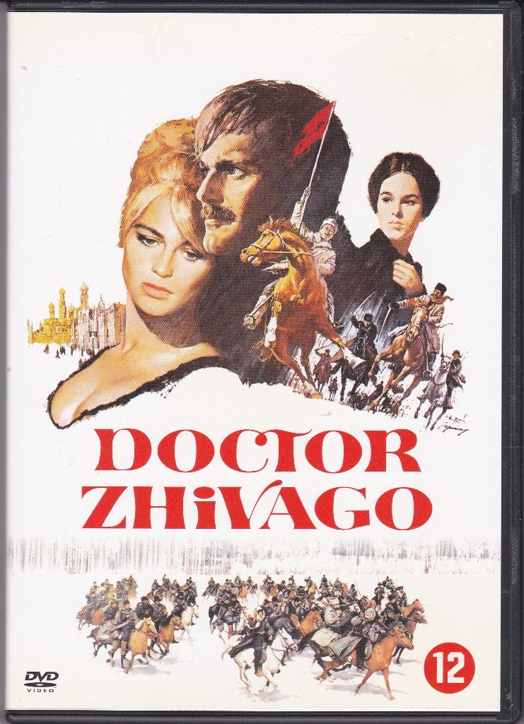 Doctor Zhivago ֎ 1965, Omar Sharif, Julie Christie, 1960 tot 1980, Gebruikt, Vanaf 12 jaar, Ophalen of Verzenden
