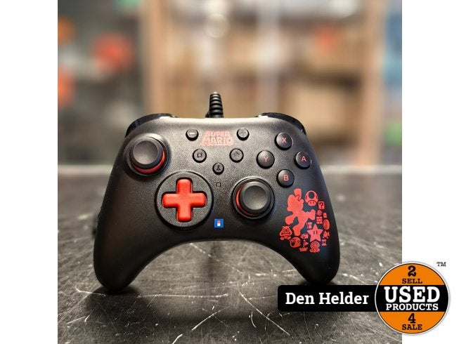 Hori Wired Switch Controller Mario Edition - In Nette