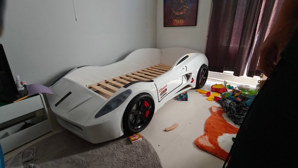 Autobed, 85 tot 100 cm, Gebruikt, 180 cm of meer, Ophalen