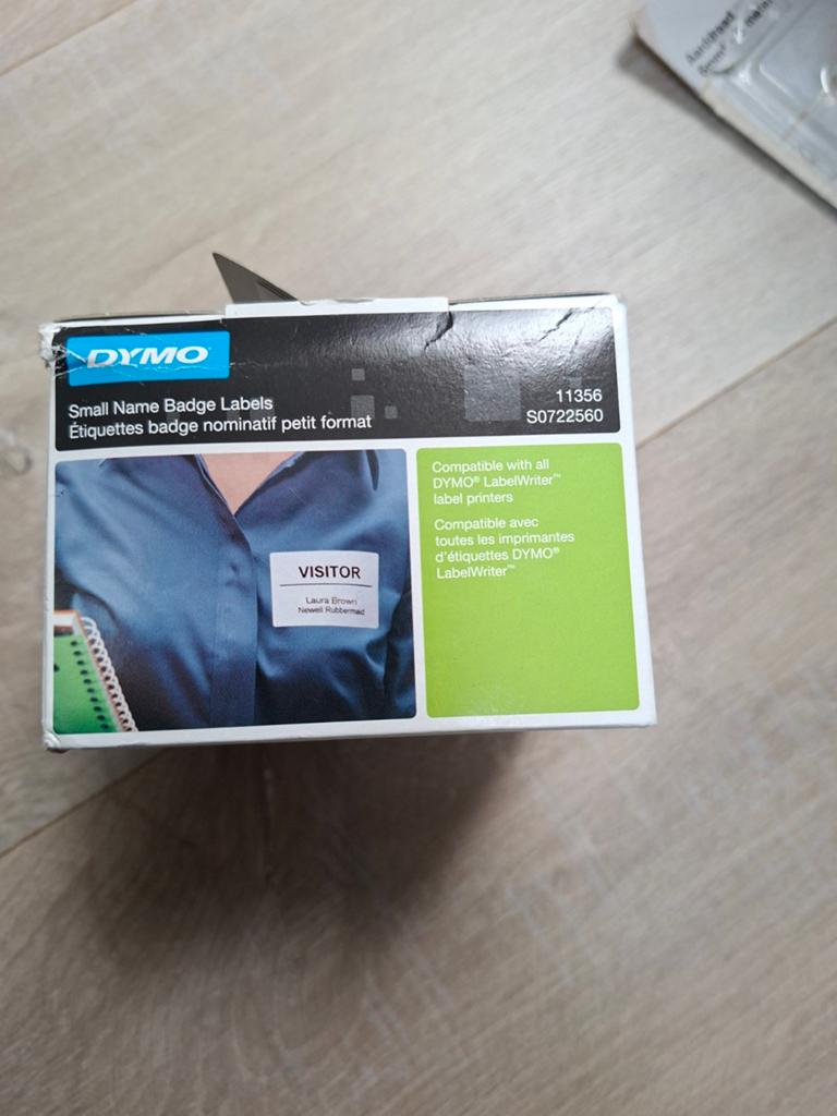 Naamlabels Dymo nieuw, Computers en Software, Labelprinters, Ophalen of Verzenden, Nieuw