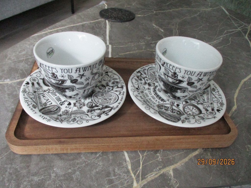 kop en schotels, Overige merken, Nieuw, Ophalen of Verzenden, Overige stijlen