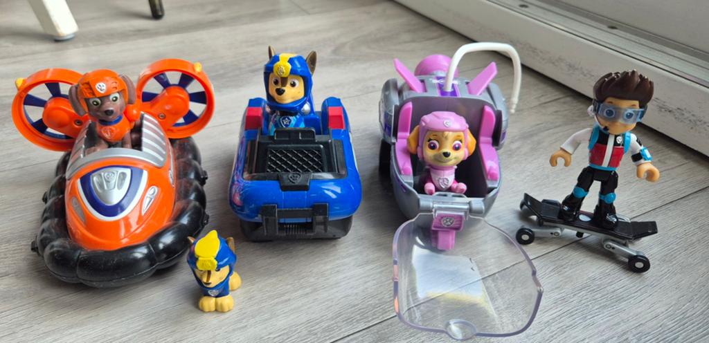 Paw patrol trucks + pups en Ryder, Ophalen of Verzenden
