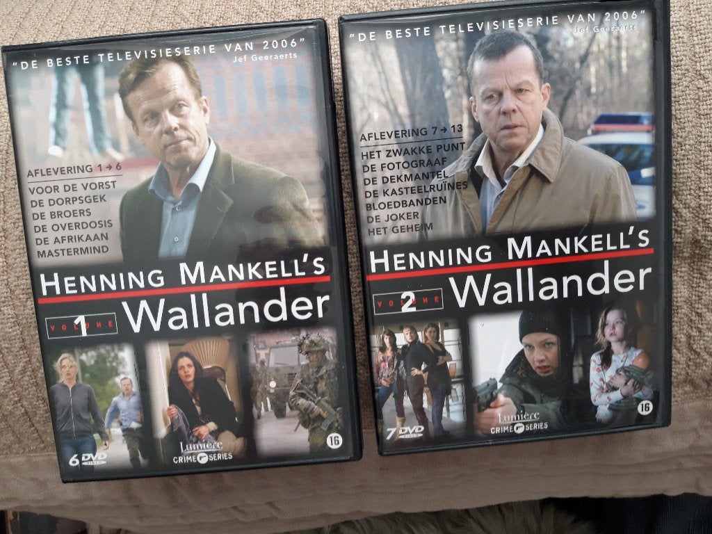 Henning Mankell's Wallander, Volume 1 t/m 4, Cd's en Dvd's, Dvd's | Tv en Series, Vanaf 16 jaar, Boxset, Ophalen of Verzenden