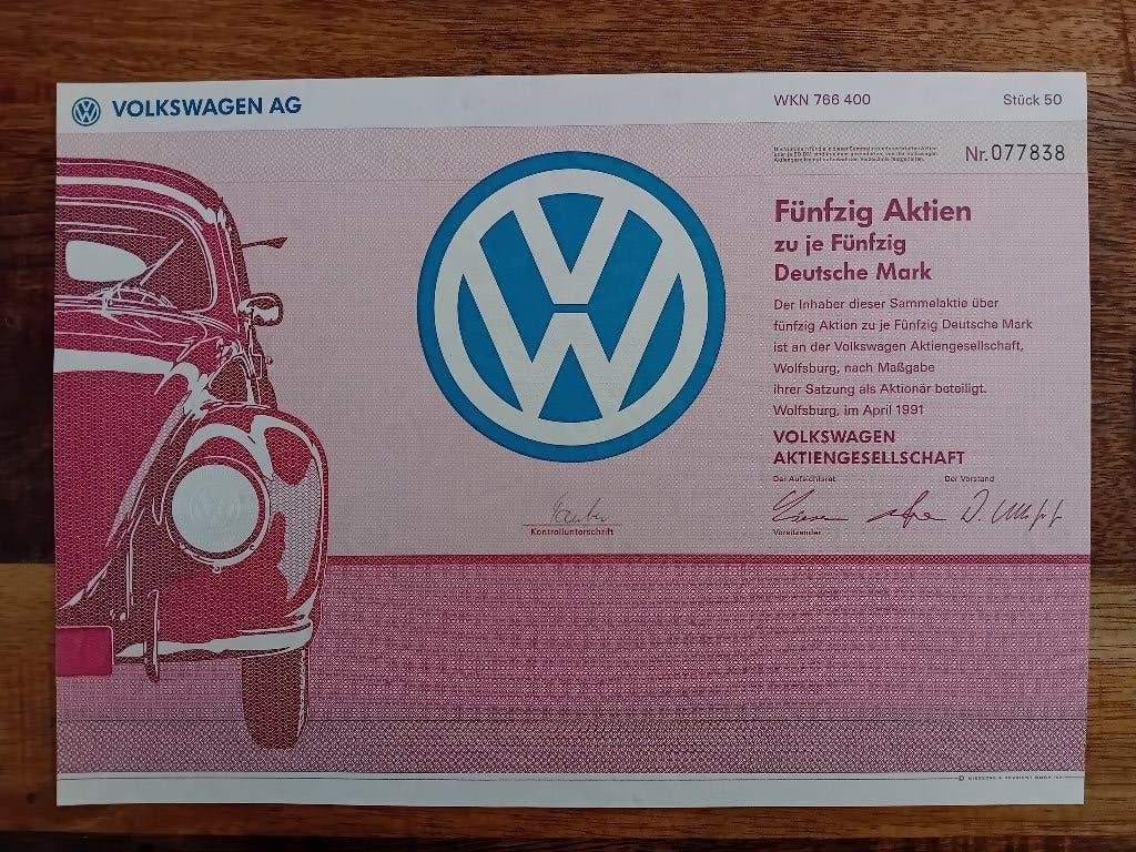 Volkswagen - 1991, Verzamelen, Ophalen of Verzenden, Zo goed als nieuw, Auto's