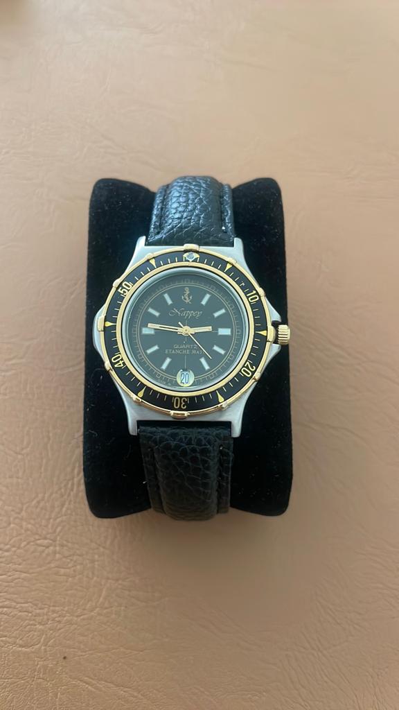 Nappey vintage diver, Ophalen of Verzenden, Staal, Overige merken, 1960 of later