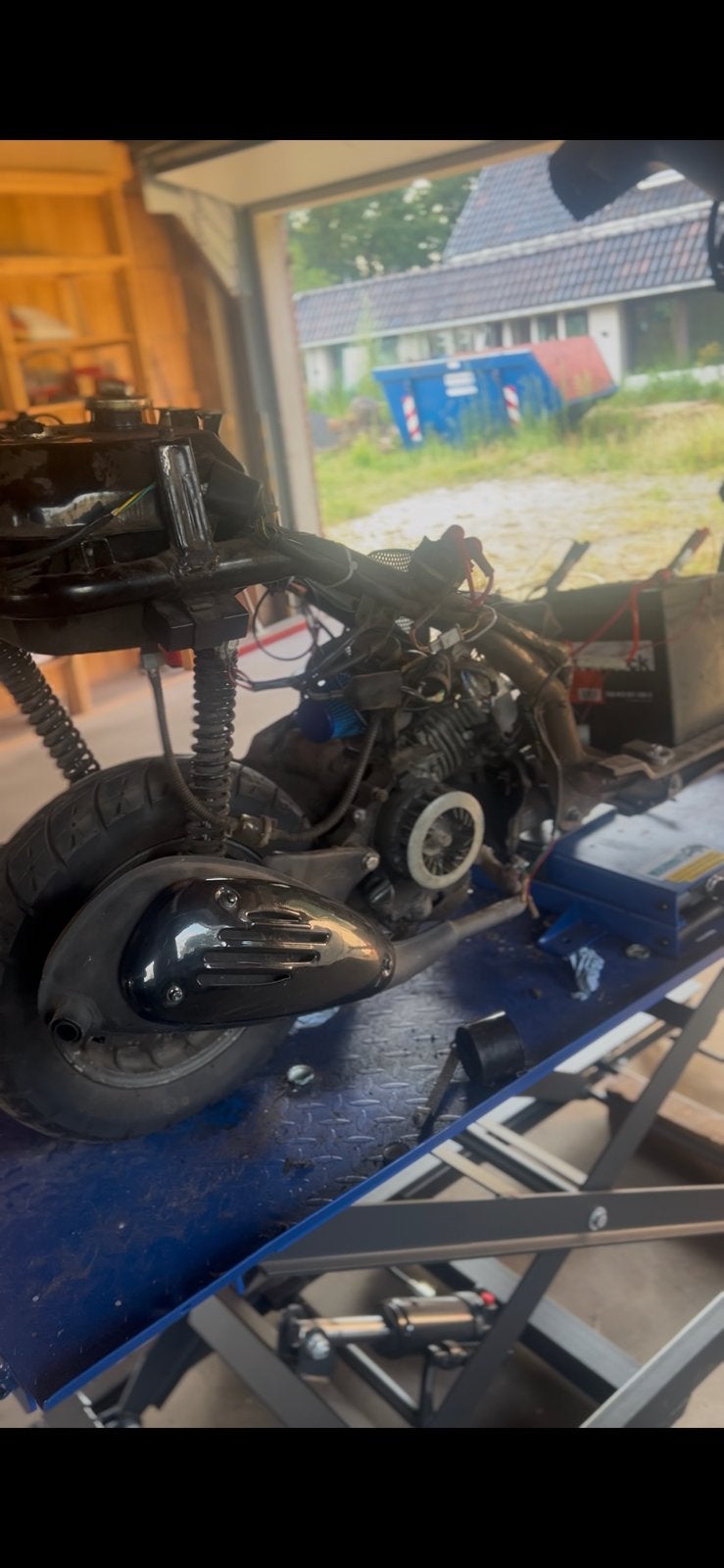 50 cc project scooter, Ophalen, Gebruikt, Overige modellen, Maximaal 45 km/u