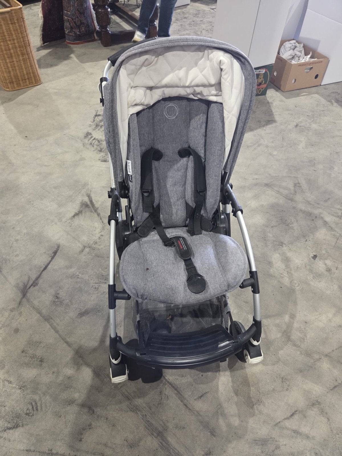 Bugaboo Bee 3 kinderwagen - Grijs, Ophalen, Gebruikt, Kinderwagen, Bugaboo