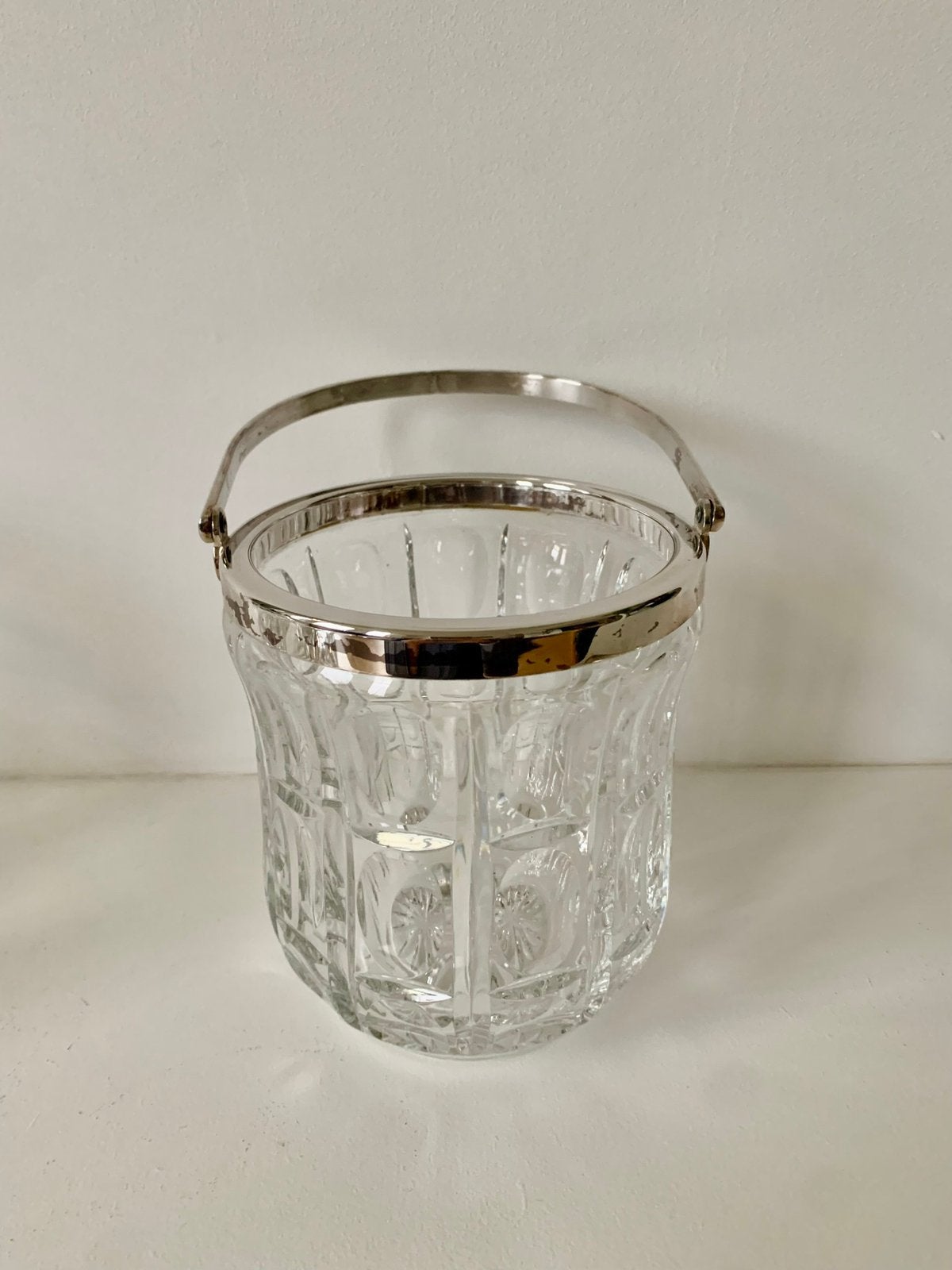 Glazen ijsbak, Antiek en Kunst, Antiek | Glas en Kristal, Ophalen of Verzenden