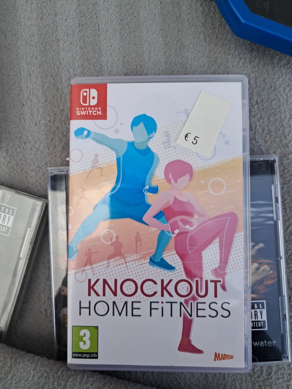 Knockout Home Fitness Nintendo Switch - Goede staat, Spelcomputers en Games, Games | Nintendo Switch, Ophalen, 1 speler, Zo goed als nieuw