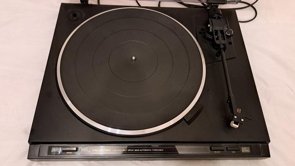 Memorex LAB-404 Semi-Automatische Platenspeler, Gebruikt, Automatisch, Platenspeler, Ophalen
