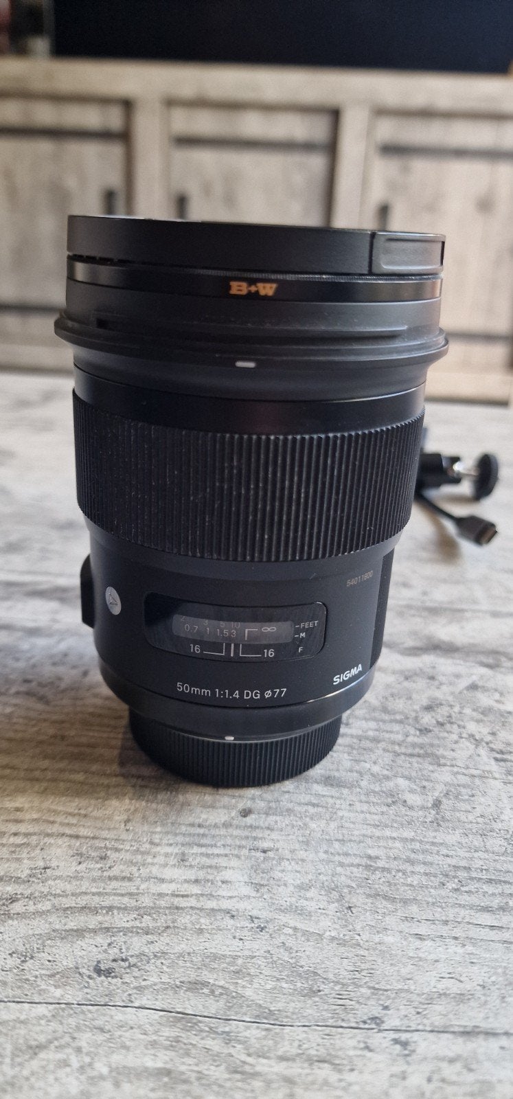 Sigma Art, 50mm F1.4 DG HSM (Nikon), Ophalen of Verzenden, Zo goed als nieuw, Standaardlens