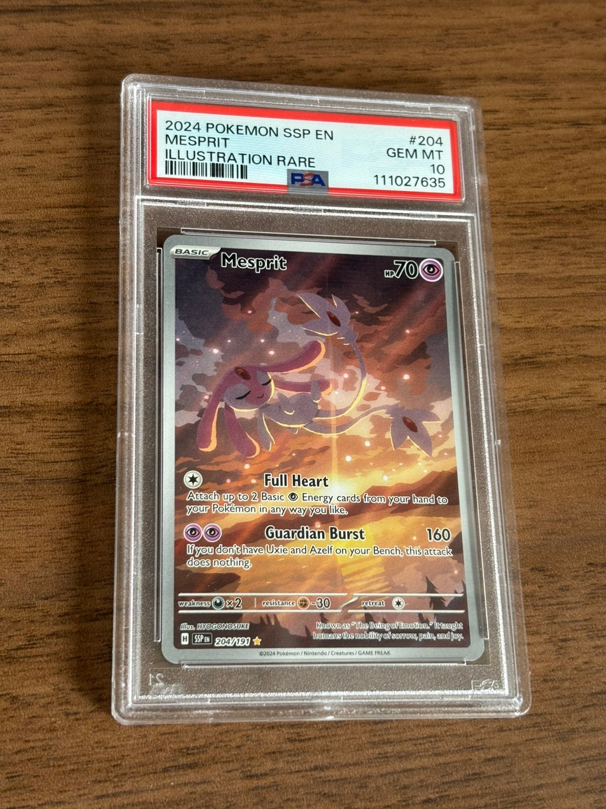 Mesprit #204 - Surging sparks, Ophalen of Verzenden, Nieuw, Losse kaart, Foil