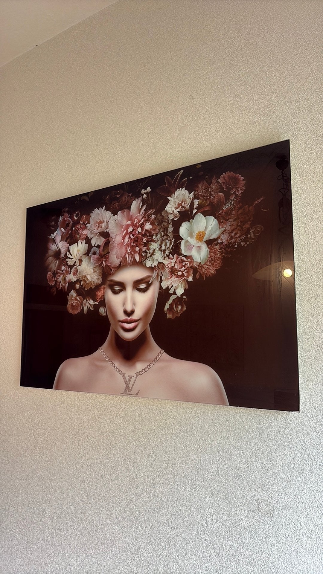 Glazen Schilderij LV, Antiek en Kunst, Ophalen of Verzenden