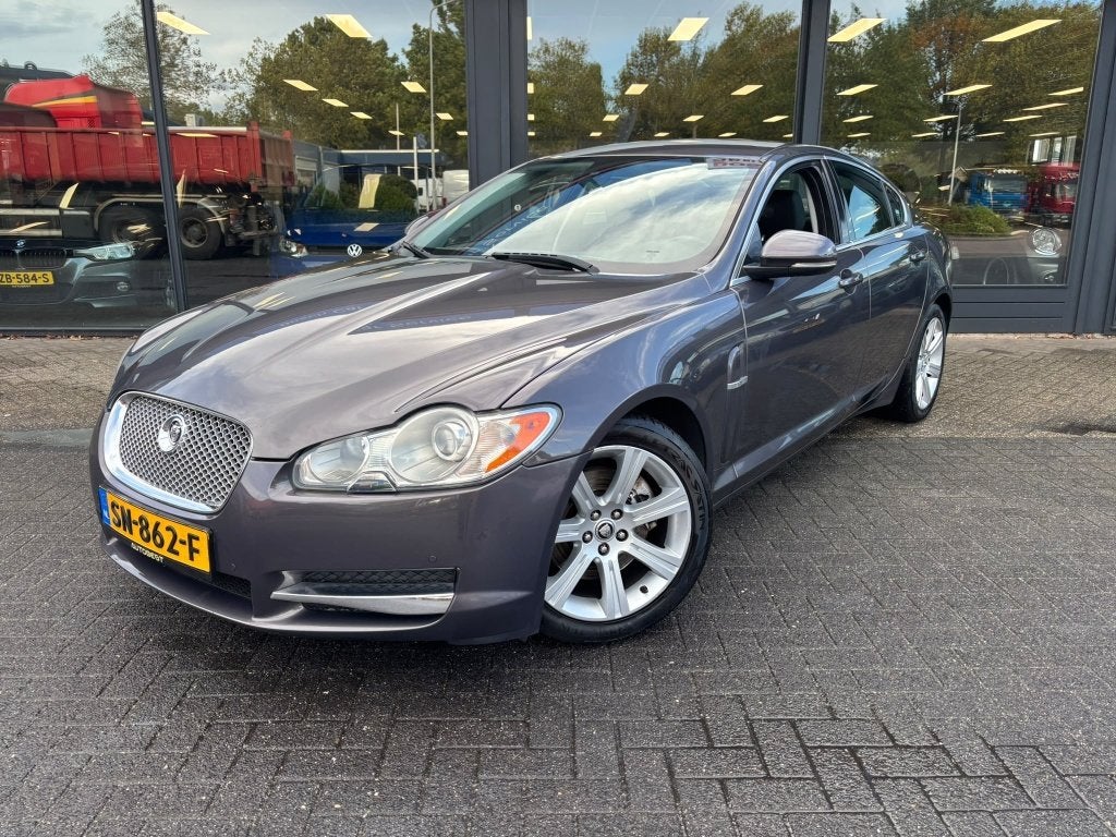 Jaguar XF 3.0 V6 Luxury Leder ''APK" NAP Automaat!, Auto's, Automaat, 238 pk, Achterwielaandrijving, Gebruikt