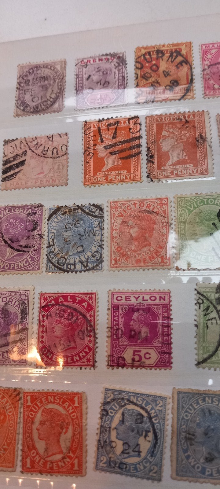 Verzameling postzegels Britse koloniën en andere landen, Ophalen of Verzenden