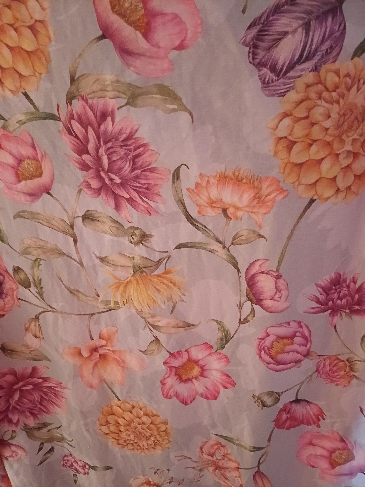 Dekbedovertrek 180×220 cm met bloemen