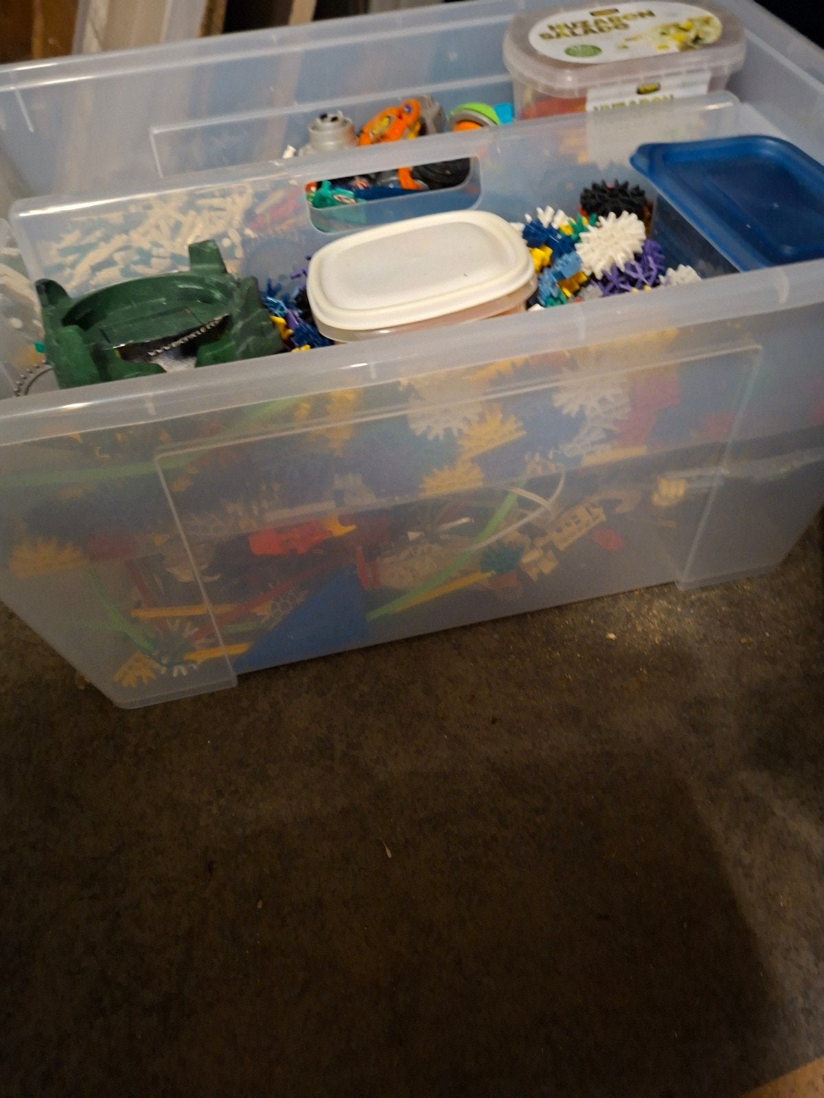 Grote bak vol K'nex in perfecte staat, Ophalen of Verzenden, Zo goed als nieuw, K'nex