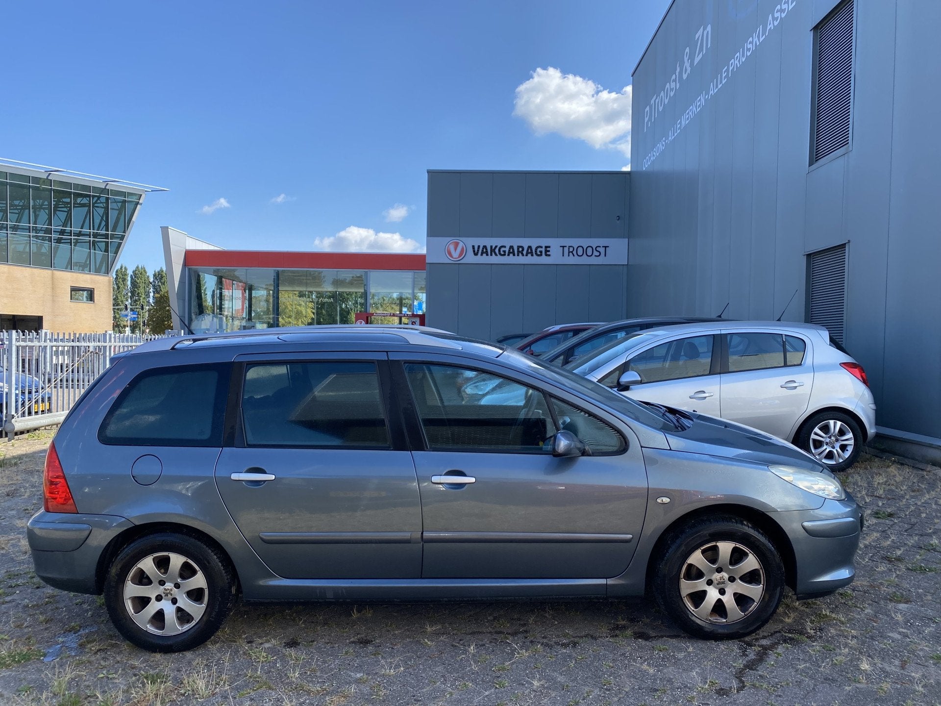Peugeot 307 SW 1.6-16V Premium,100%Onderhouden,Climate&Cruis, Stof, Gebruikt, Zwart, 715 kg