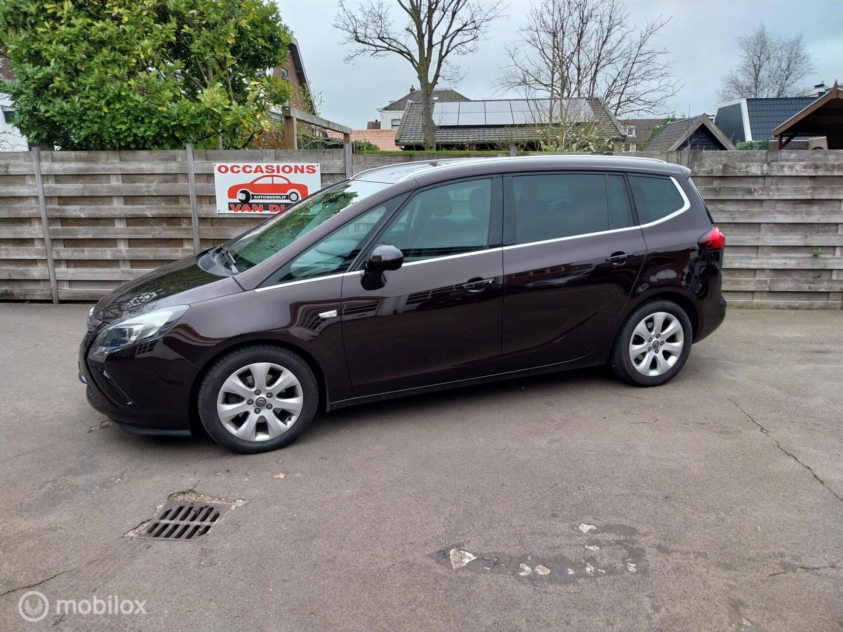 Opel Zafira Tourer 1.4 Cosmo, Auto's, Opel, Euro 5, Stof, Gebruikt, Parkeersensor