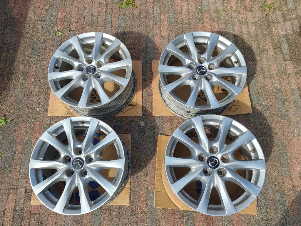 Originele Mazda 6 GJ (2015) velgen 17 inch, Auto-onderdelen, Ophalen, Gebruikt, Velg(en), 17 inch