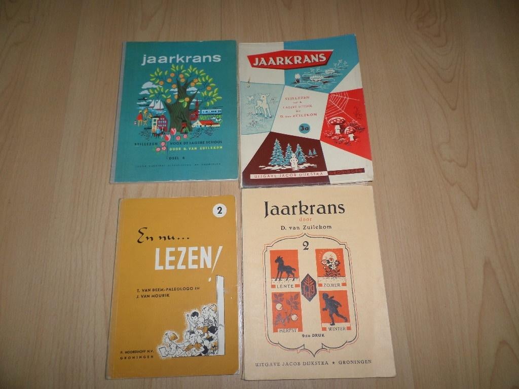 oude schoolboekjes, Gelezen, Overige vakken, Diverse auteurs, Ophalen of Verzenden