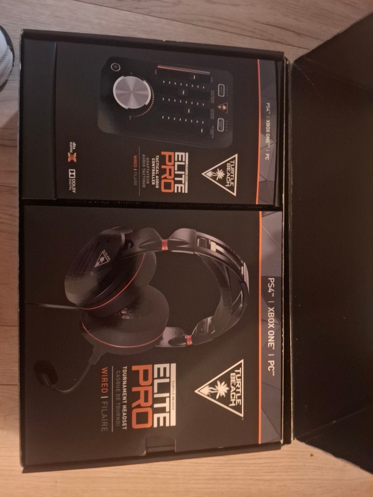 Turtle Beach Elite Pro Tournament Headset + Tactical Audio, Ophalen, Zo goed als nieuw, PlayStation, Headset