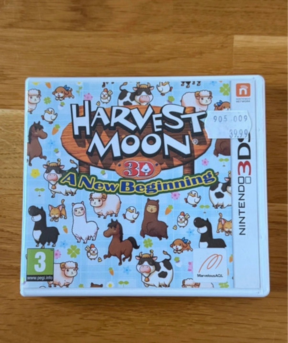 Harvest Moon 3DS: A New Beginning - Nintendo 3DS, Spelcomputers en Games, 1 speler, Ophalen of Verzenden, Zo goed als nieuw, Vanaf 3 jaar