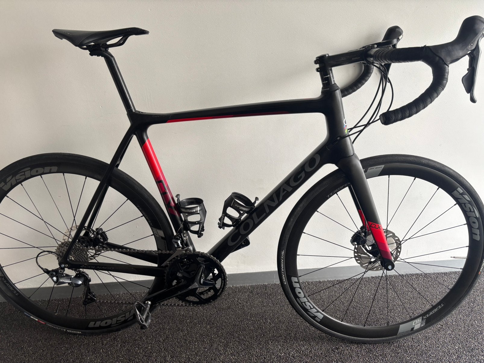 Prachtige carbon racefiets Colnago CLX disc 56s, Carbon, Zo goed als nieuw, Meer dan 20 versnellingen, 53 tot 57 cm