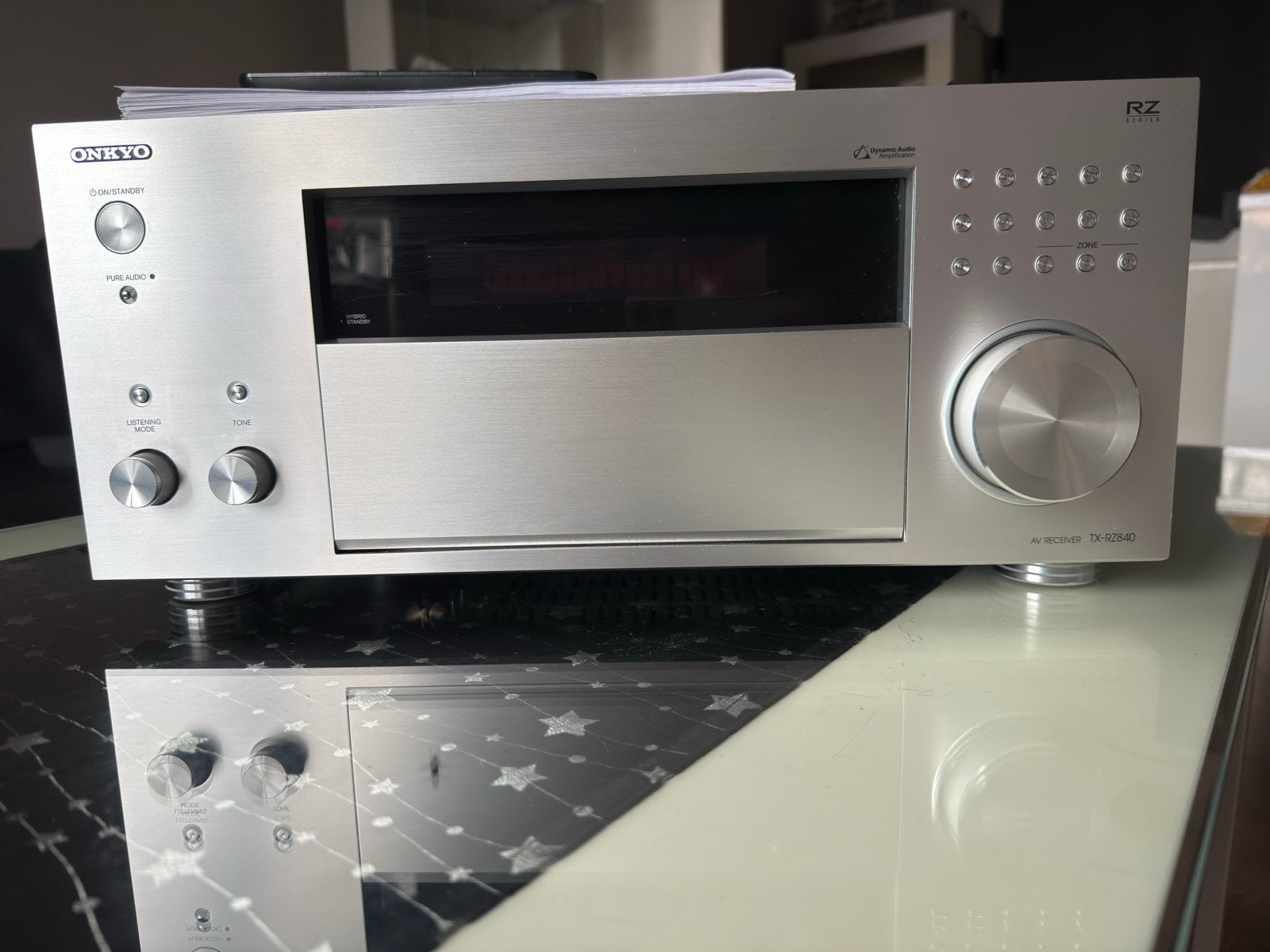 Onkyo TX-RZ840 AV-receiver - Zo goed als nieuw, Ophalen, Overige systemen, Zo goed als nieuw, 120 watt of meer