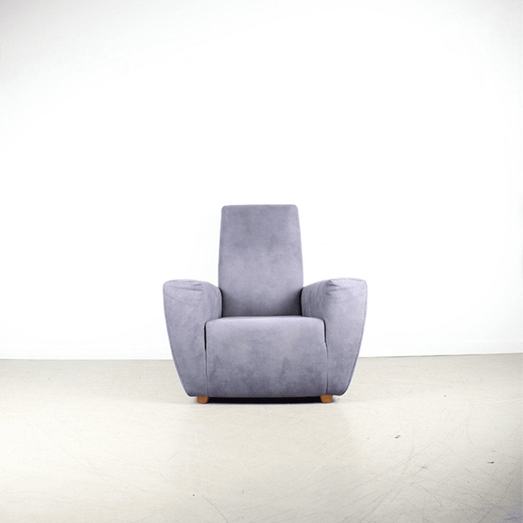 Label Longa Fauteuil Grijs Stof, Niet ingevuld, Zo goed als nieuw, Niet ingevuld, Niet ingevuld