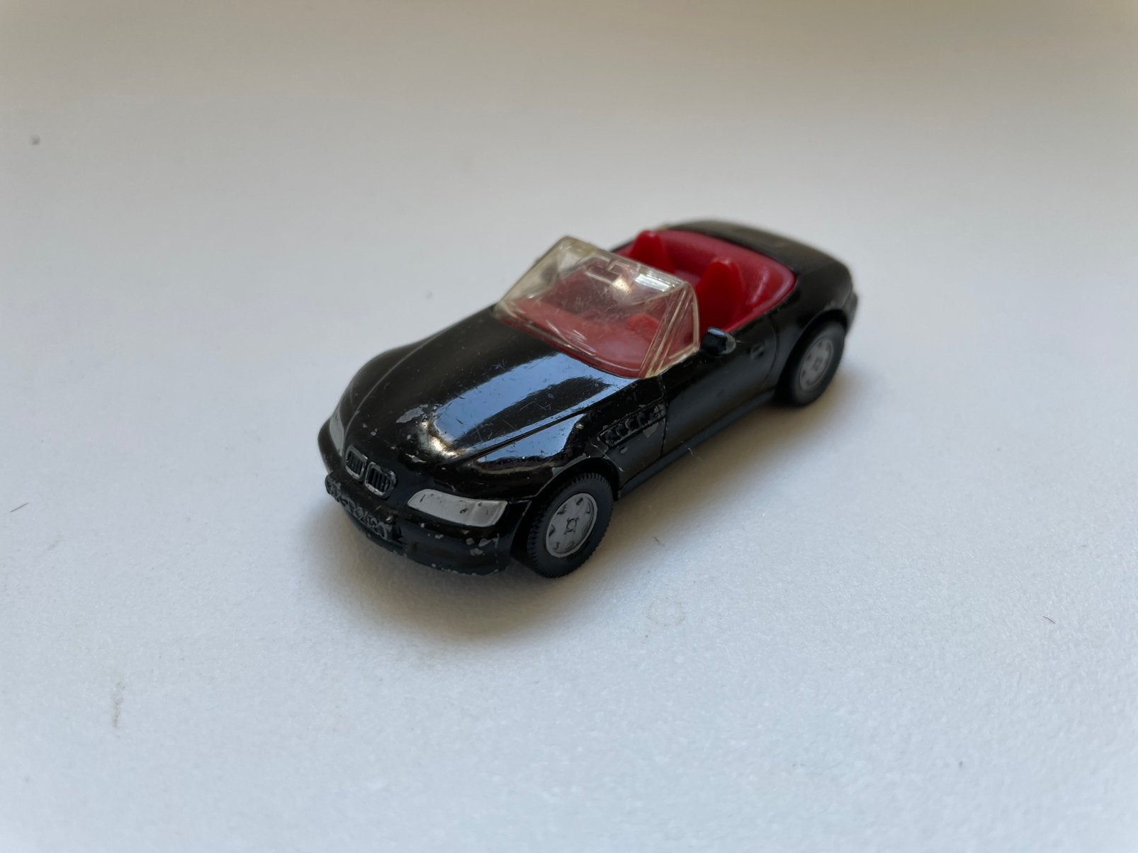 model BMW Z3 Roadster cabriolet, zwart, Siku, 1/50, Ophalen of Verzenden, Gebruikt, Auto, SIKU