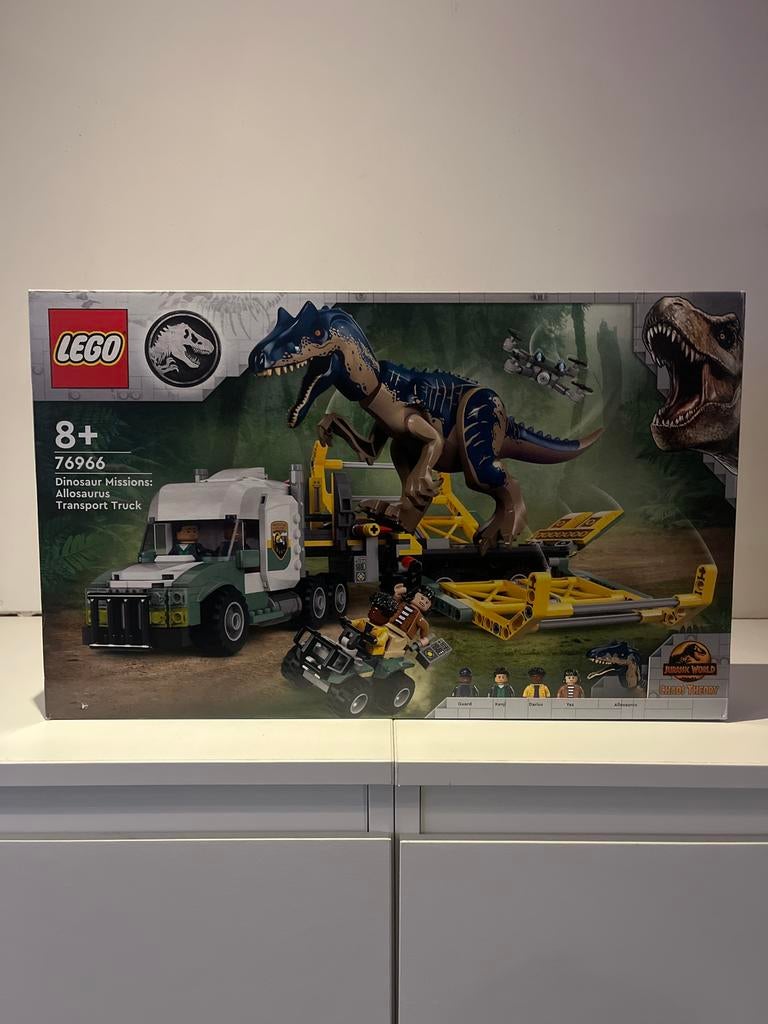 LEGO Jurassic World 76966 Allosaurus Transport Truck NIEUW, Ophalen of Verzenden, Nieuw, Lego