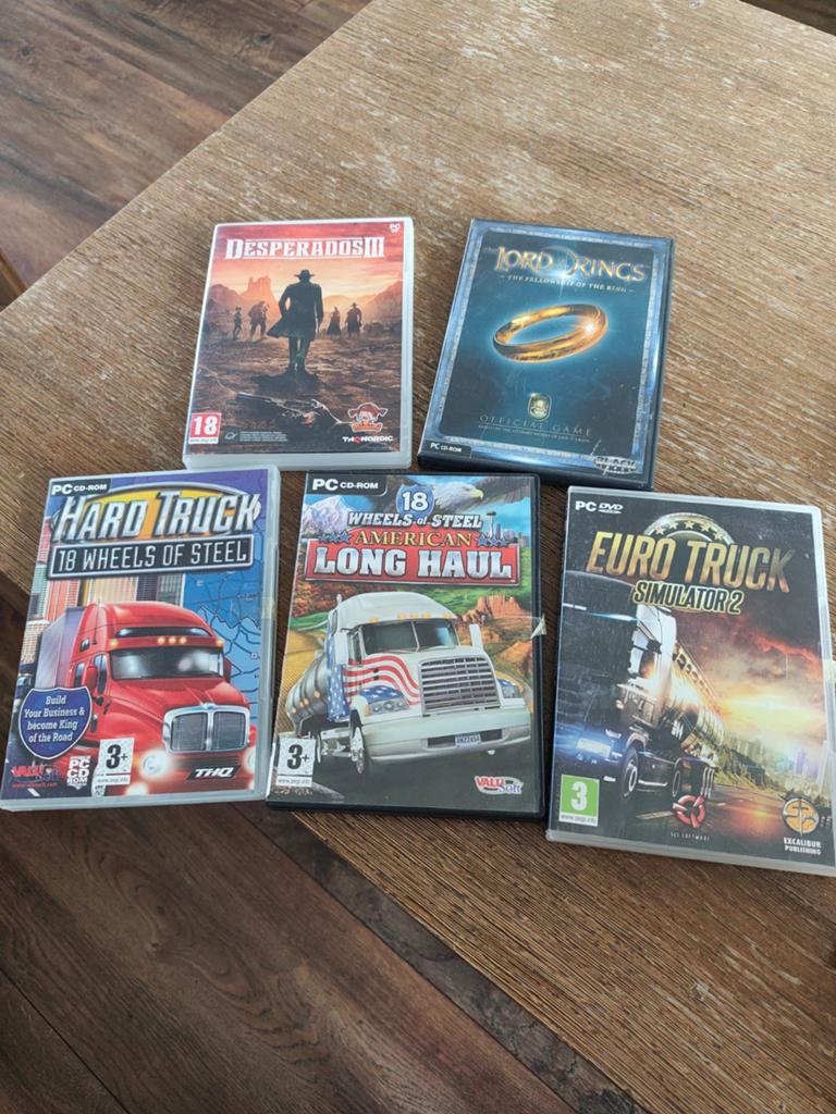 Pc games/ spellen, Spelcomputers en Games, Games | Pc, 1 speler, Ophalen of Verzenden, Zo goed als nieuw, Vanaf 3 jaar