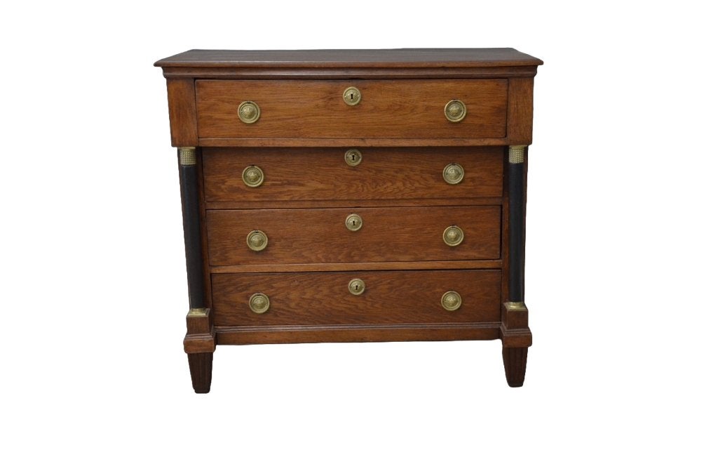 Antiek Hollandse empire Commode/ladekast, Antiek en Kunst, Ophalen of Verzenden