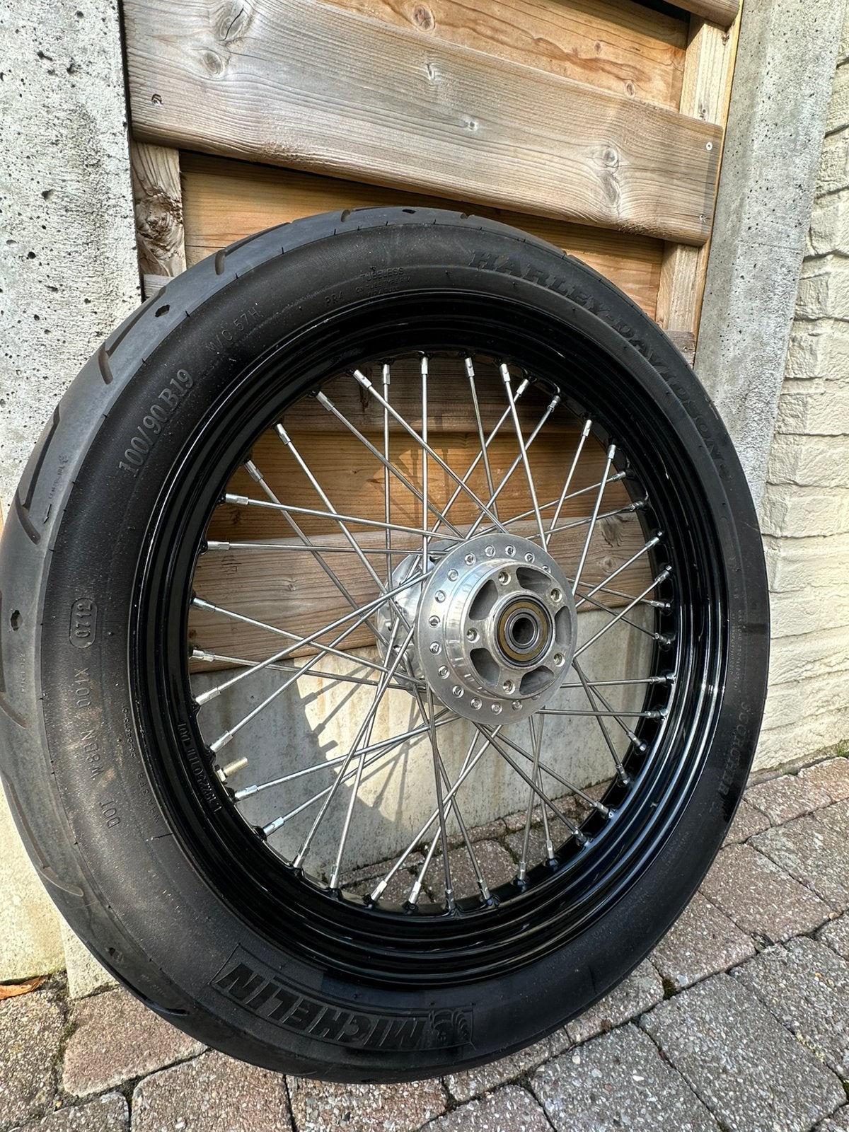19 inch voorwiel, Ophalen of Verzenden, Gebruikt