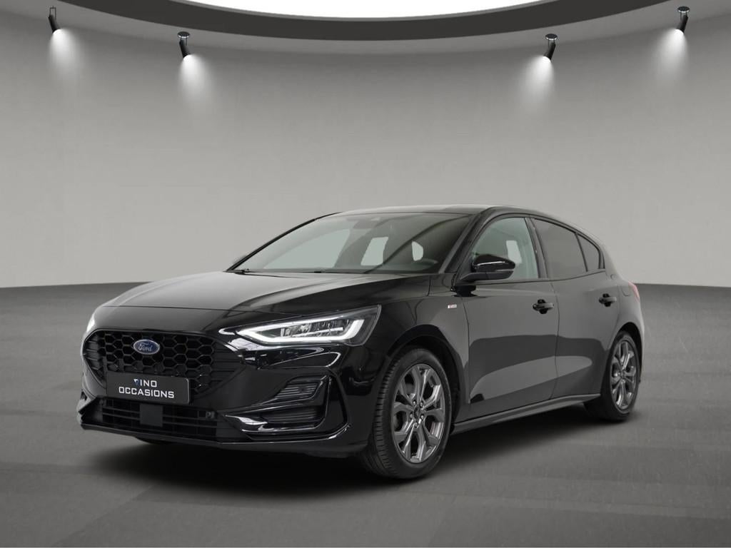 Ford Focus 1.0 EcoBoost Hybrid ST Line X | Keyless Entry & G, Auto's, Gebruikt, Automatische klimaatregeling, Zwart, Origineel Nederlands