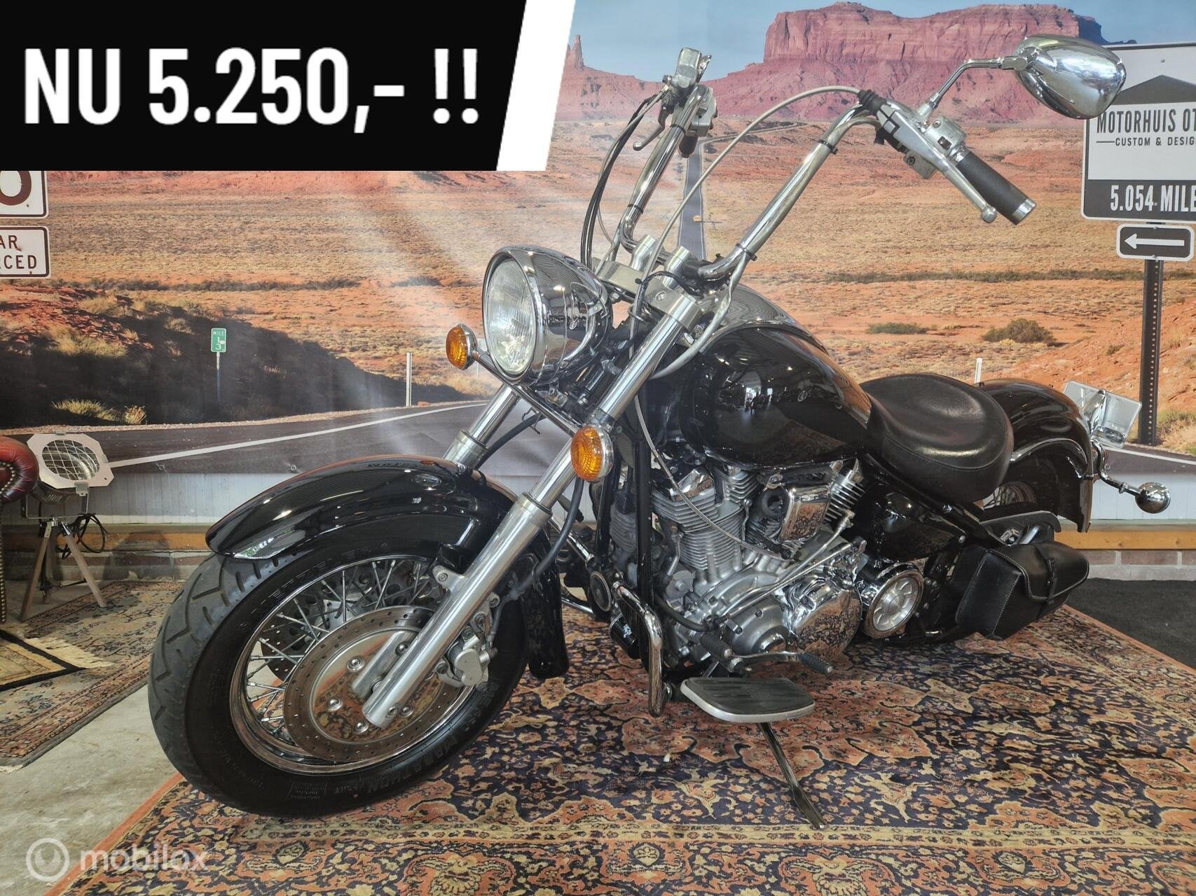 BOBBER Yamaha XV1600 Wildstar XV 1600, Motoren, Bedrijf, Meer dan 35 kW, Schiphol rijk, 1602 cc