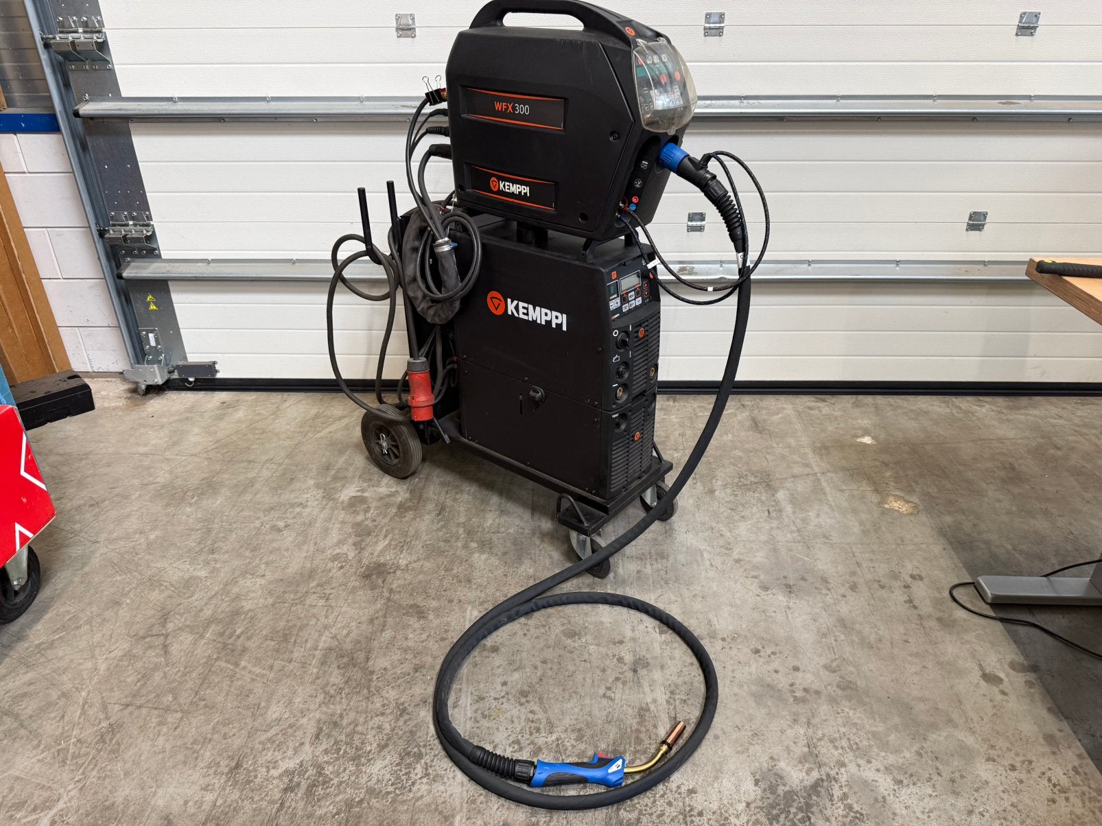 Kemppi FastMig X 450, Ophalen, Zo goed als nieuw, 250 ampère of meer, Tig
