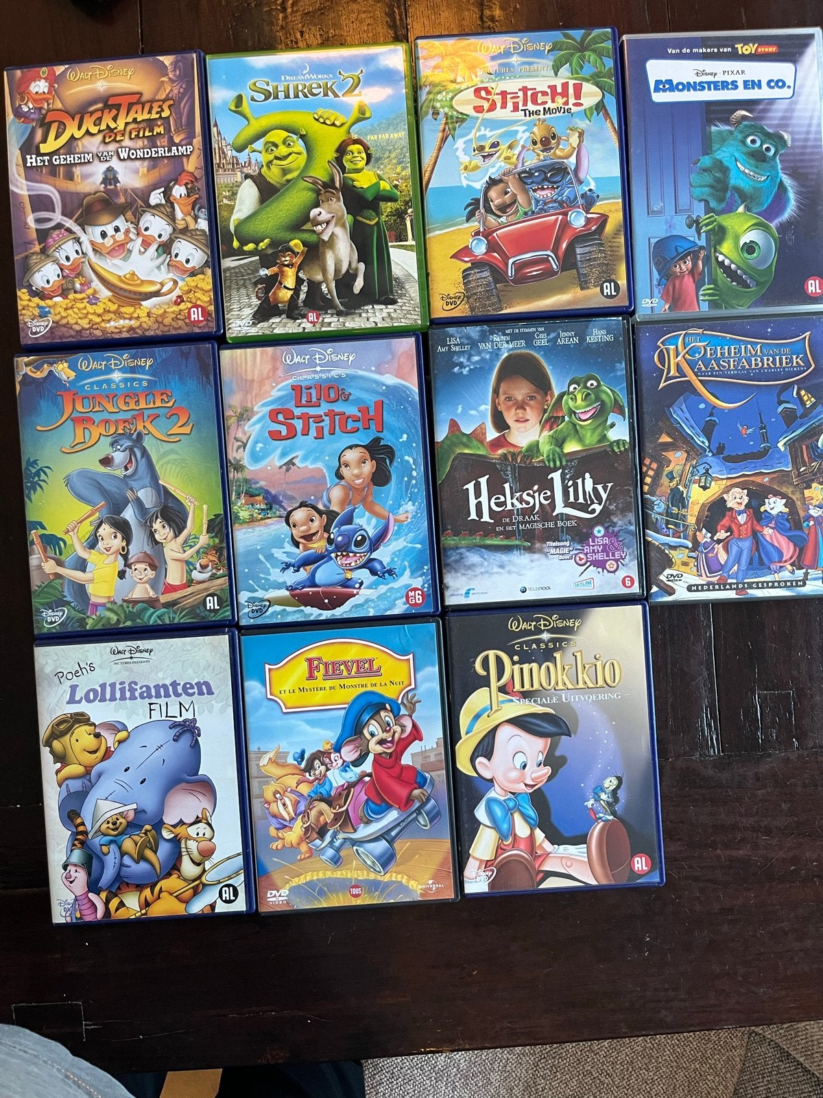 Grote collectie Disney en animatie DVD's, Cd's en Dvd's, Gebruikt, Animatie, Inclusief doosje, Alle leeftijden