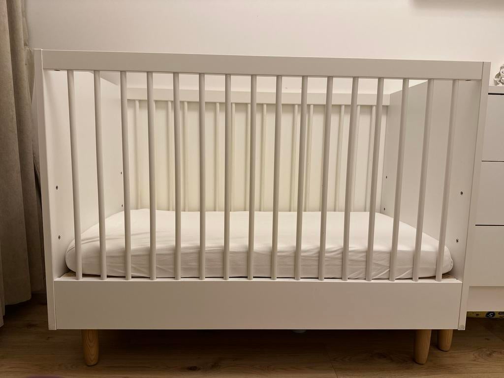 Ledikant Petite Amelie BOCCA 120x60 cm incl. matras, Ophalen, Gebruikt, Ledikant