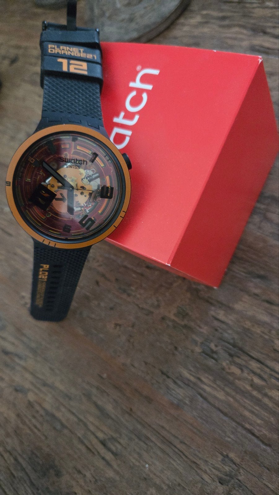 Nieuwe Swatch Oops herenhorloge, Kunststof, Polshorloge, Swatch, Nieuw