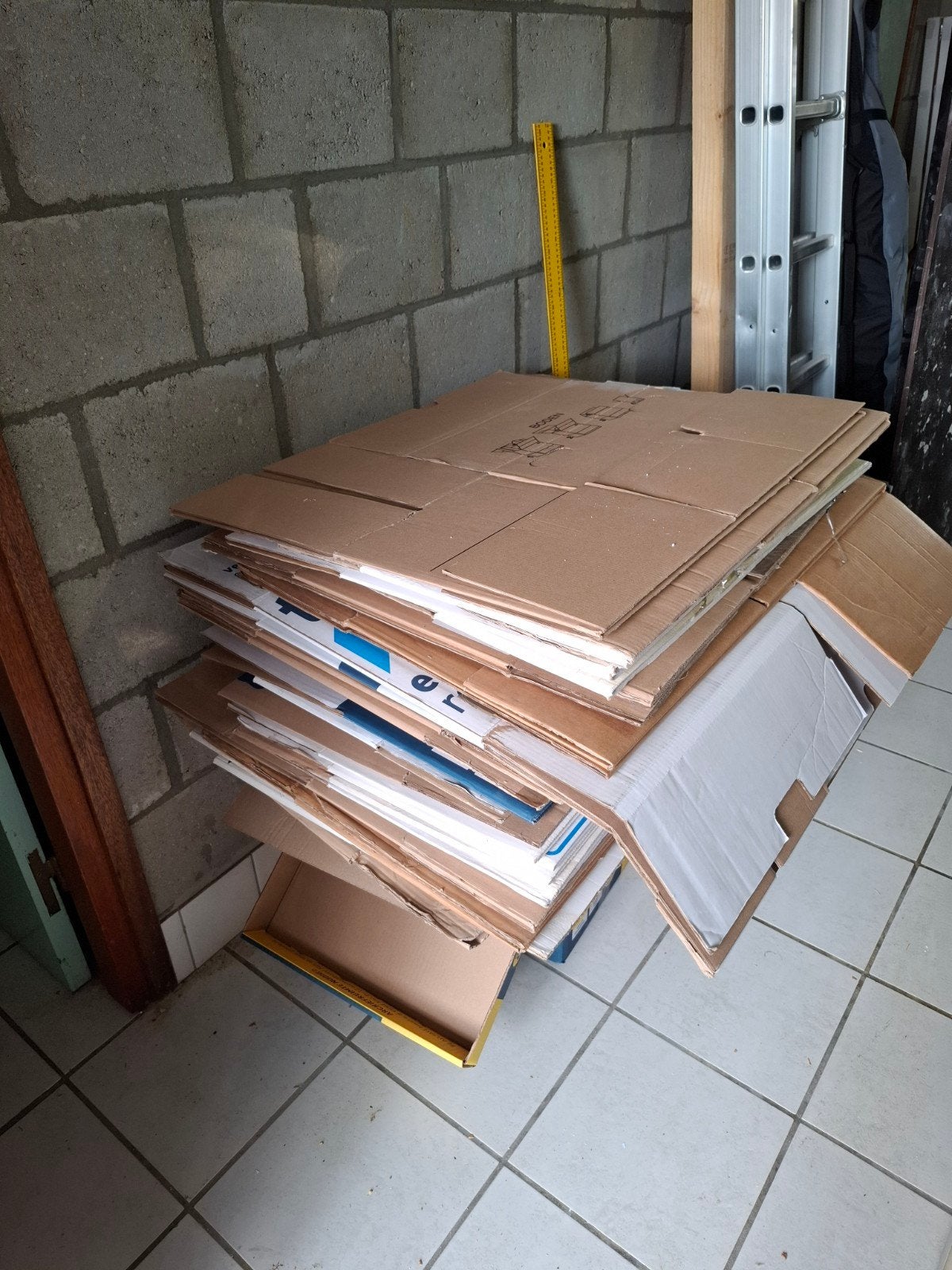 Verhuisdozen verschillende formaten 27 stuks, Ophalen, Gebruikt