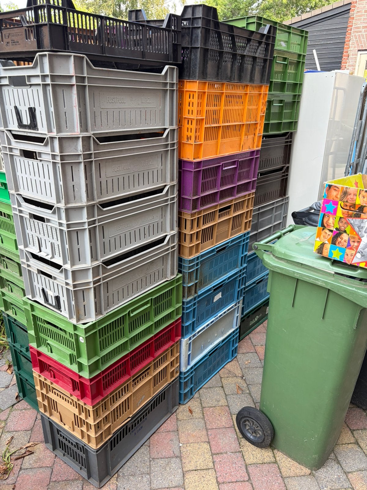Kratten 50 stuks, Doe-het-zelf en Verbouw, Kratten en Dozen, Ophalen, 40 tot 60 cm, 50 tot 75 cm, Minder dan 35 cm