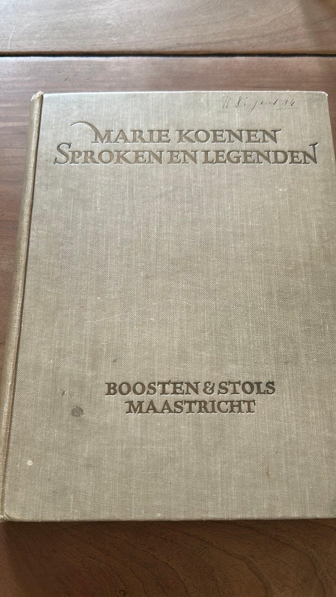Marie Koenen Sproken en Legenden tweede druk 1923, Ophalen of Verzenden