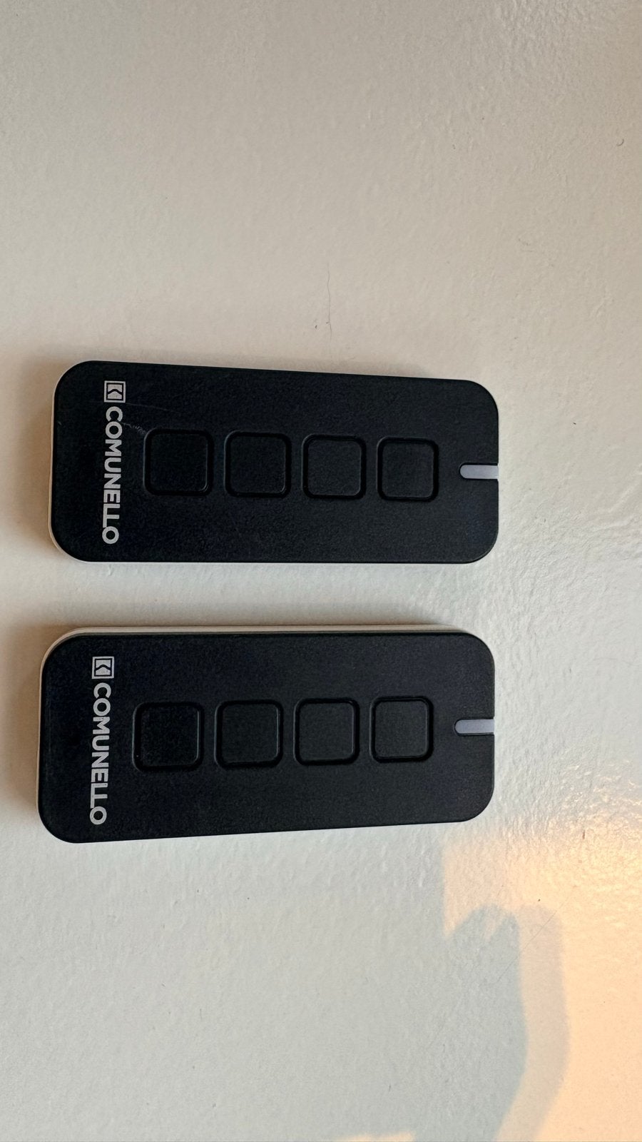 2x Communello afstandsbediening voor poort/garagedeur, Ophalen of Verzenden, Zo goed als nieuw, Origineel