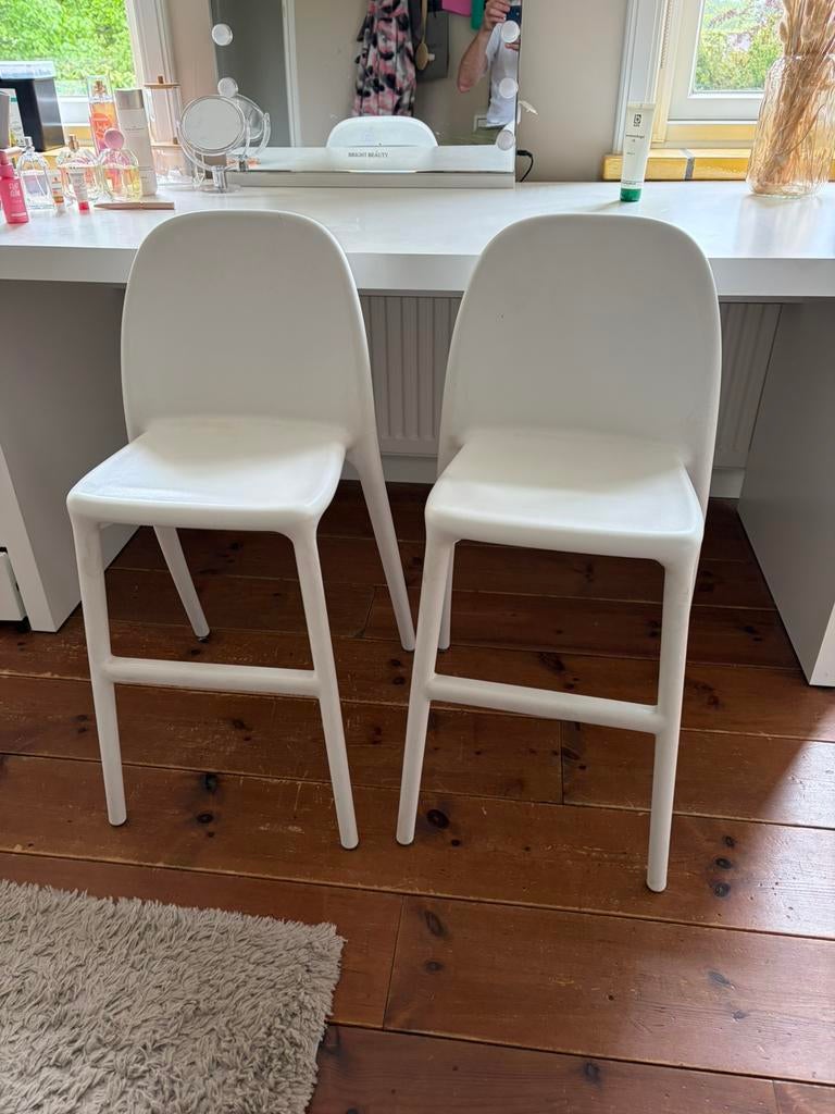 Stoelen Wit IKEA, Ophalen, Zo goed als nieuw, Stoel(en)