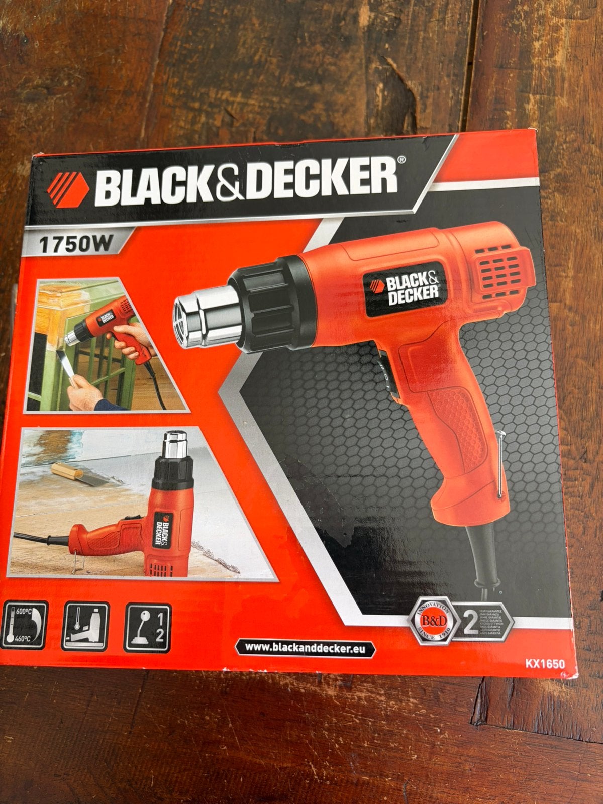 Black& Decker heteluchtpistool nieuw, Ophalen of Verzenden, Zo goed als nieuw