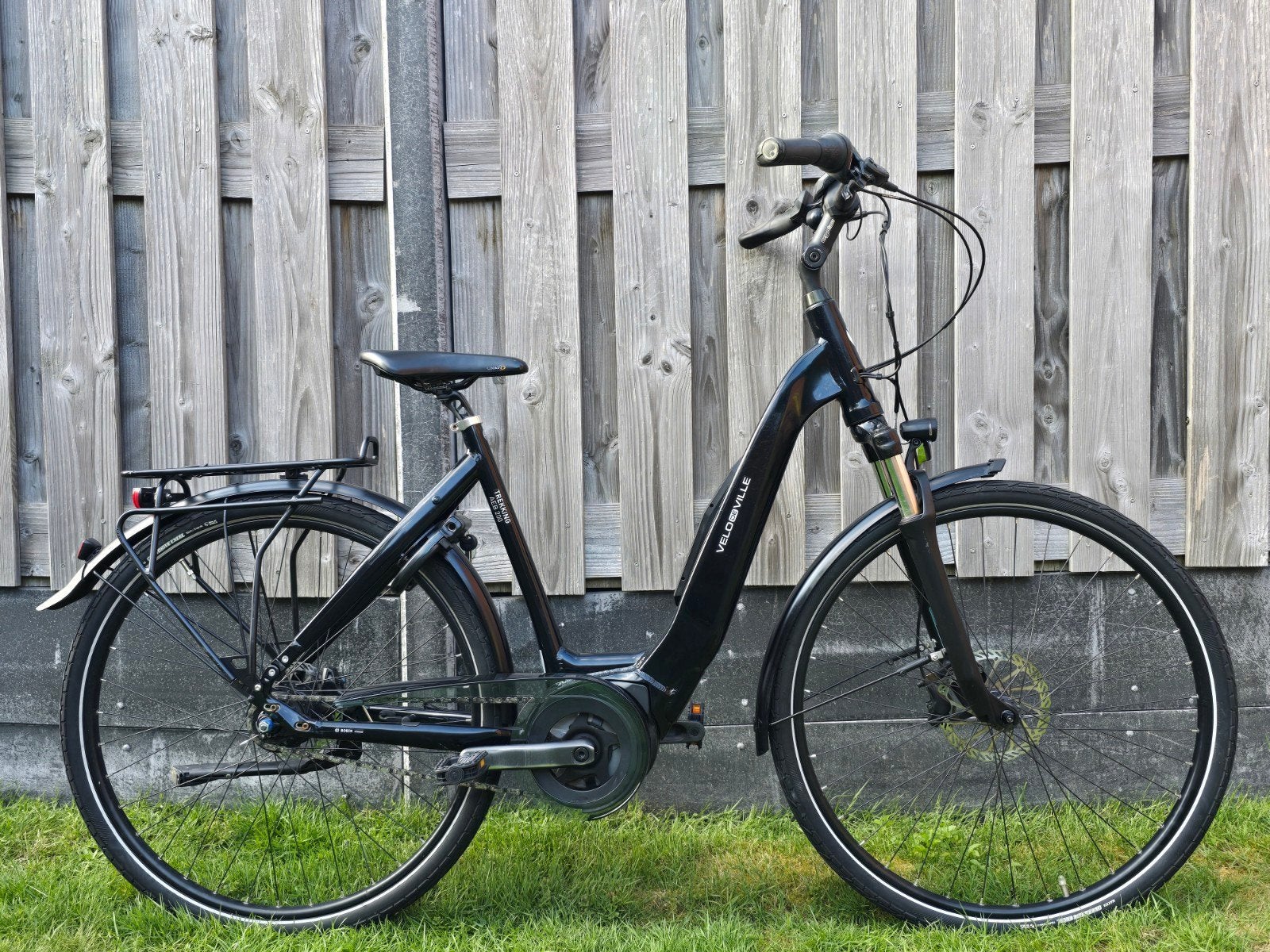 Velo de ville Trekking AEB200 55cm E-Bike Elektrischefiets, 53 tot 56 cm, Versnellingen, Zo goed als nieuw, Schijfrem